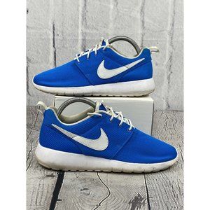 Nike Roshe One 599728 422 Running Training Mesh Sneakers Blue Athletic Size 6.5Y